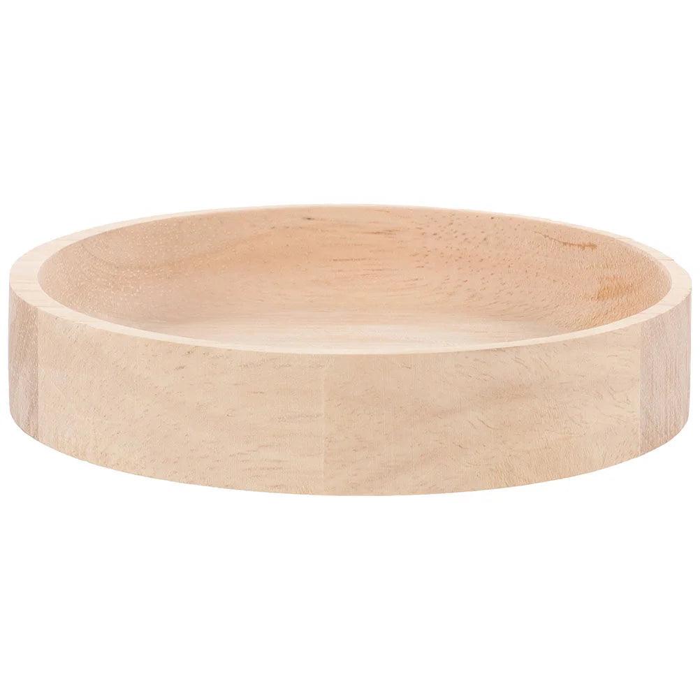 Container Pet Accessories Wear - resistant Chinchilla Bowl Small Food Dish Hamster Accessory Wood Rat Oak Household Feeding Guinea - Ammpoure Wellbeing