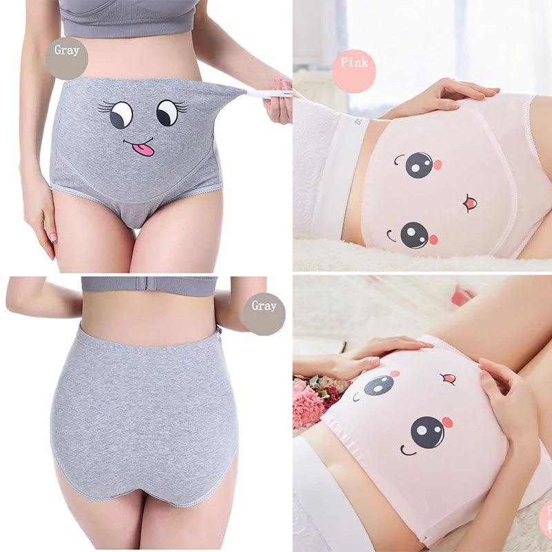 Cotton Panties For Pregnant Maternity Underwear Panty Clothes for Pregnant Women Pregnancy Brief High Waist Maternity Intimates - Ammpoure Wellbeing