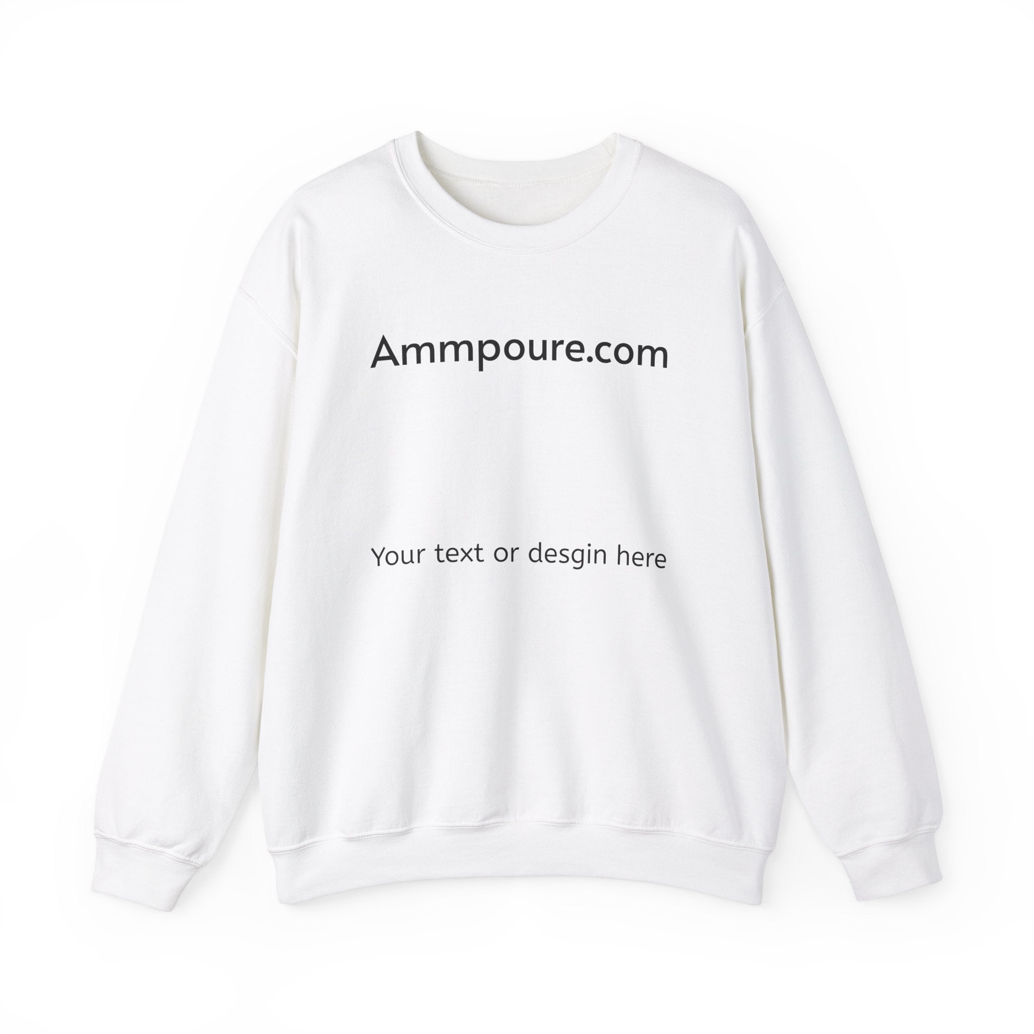 Customizable Unisex Heavy Blend™ Crewneck Sweatshirt - Perfect for Personalization - Ammpoure Wellbeing