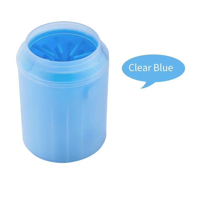 Dog Foot Cup Paw Washer Cleaner Dog Cat Foot Cleaning Brush Soft Silicone Dog Paw Cleaning Dog Paw Cleaning Bucket Accessories - Ammpoure Wellbeing