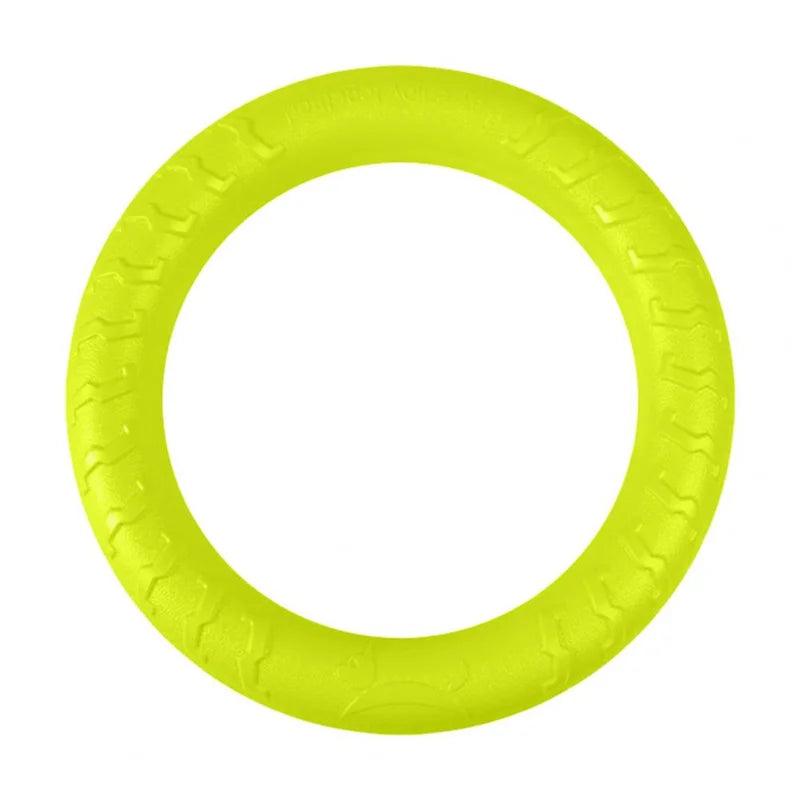 Dog Toy Flying Discs EVA Dog Training Ring Puller Resistant Bite Floating Toy Puppy Outdoor Interactive Ring Toy Pet Accessories - Ammpoure Wellbeing