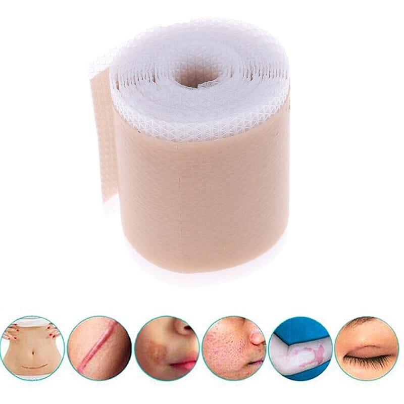 Efficient Surgery Scar Removal Silicone Gel Sheet Therapy Patch for Acne Trauma Burn Scar Skin Repair Scar Treatment - Ammpoure Wellbeing