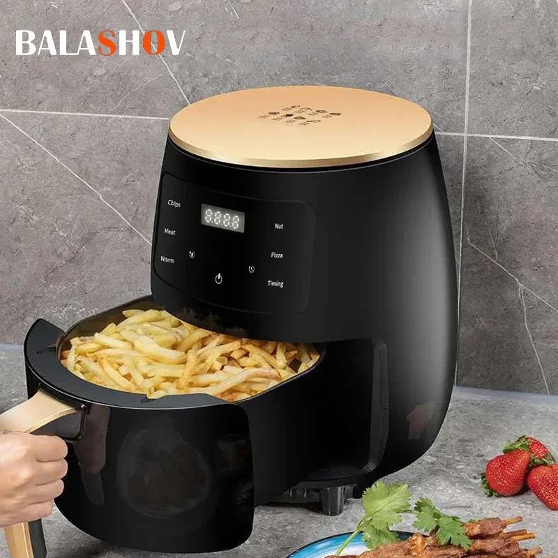 Electric Air Fryer Multifunctional 4.5L Without Oil Convection Oven Deepfrier on Offer Machine Aerogrill for Kitchen 110V/220V - Ammpoure Wellbeing