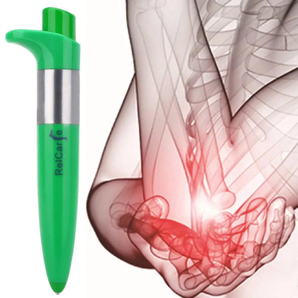 Electronic Pulse Analgesia Pen Pain Relief Sciatica Joint Portable Handheld Point Massage Pen - Ammpoure Wellbeing