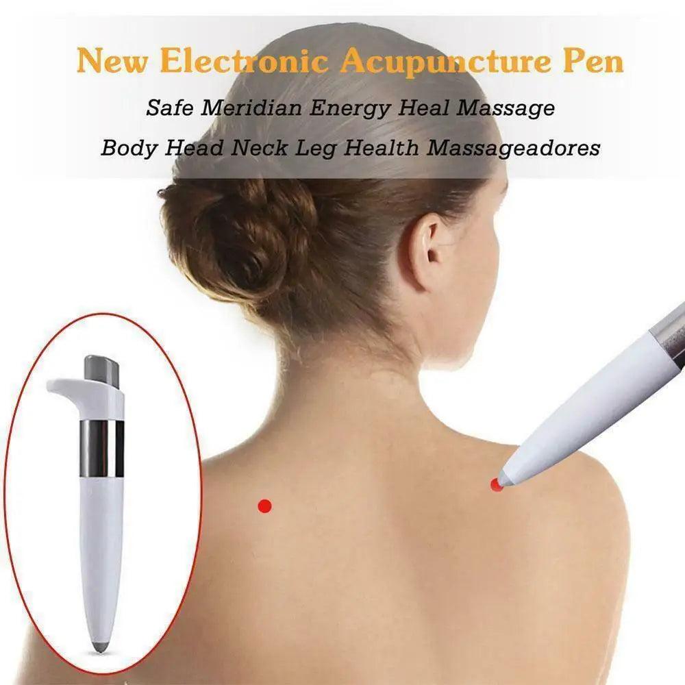 Electronic Pulse Analgesia Pen Pain Relief Sciatica Joint Portable Handheld Point Massage Pen - Ammpoure Wellbeing