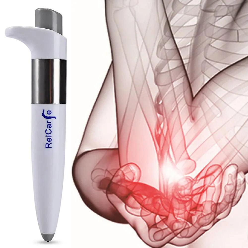 Electronic Pulse Analgesia Pen Pain Relief Sciatica Joint Portable Handheld Point Massage Pen - Ammpoure Wellbeing