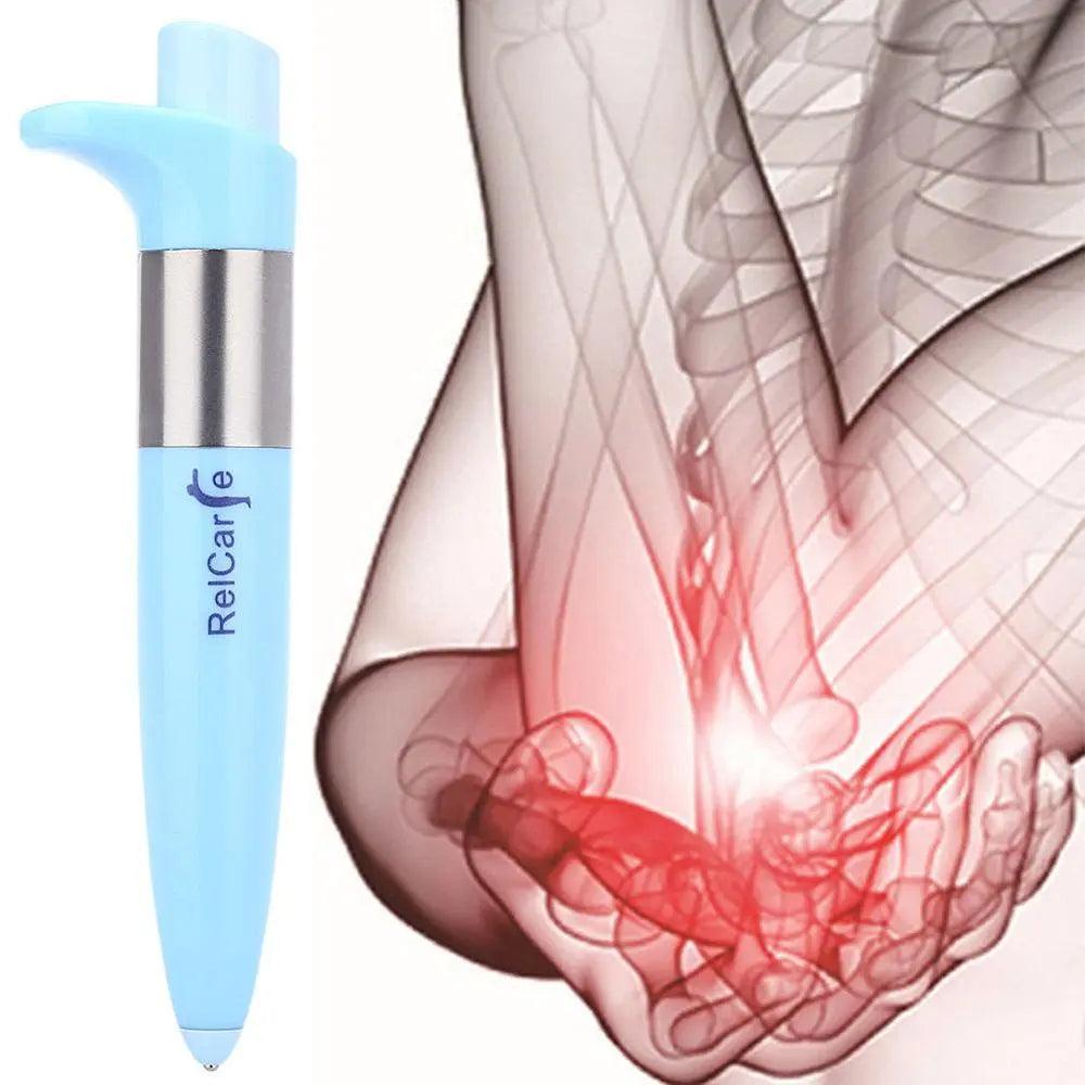 Electronic Pulse Analgesia Pen Pain Relief Sciatica Joint Portable Handheld Point Massage Pen - Ammpoure Wellbeing