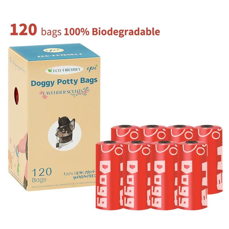 EPI Biodegradable Pet Garbage Bag Dog Poop Bags Dog Poop Bag Dog Cleaning Supplies Dog Products for Dogs - Ammpoure Wellbeing