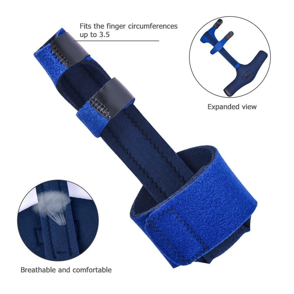 Finger Corrector Brace Stabilizer Adjustable Guard Support Splint Arthritis Tendonitis Sprained Pain Relief Rehabilitation Belt - Ammpoure Wellbeing