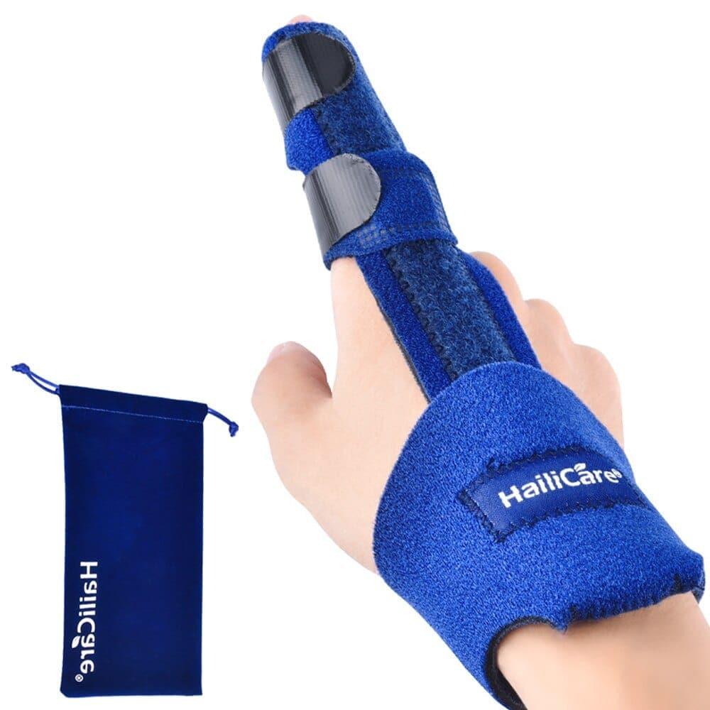 Finger Corrector Brace Stabilizer Adjustable Guard Support Splint Arthritis Tendonitis Sprained Pain Relief Rehabilitation Belt - Ammpoure Wellbeing