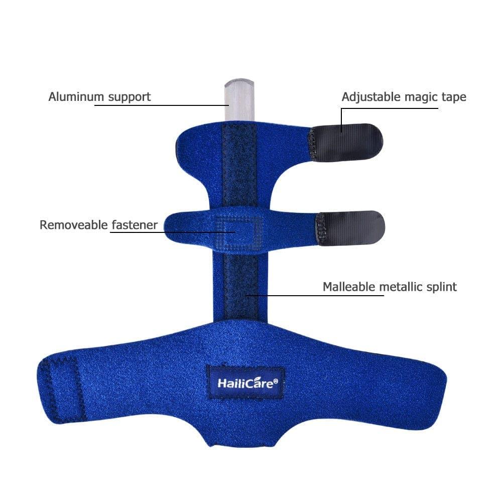 Finger Corrector Brace Stabilizer Adjustable Guard Support Splint Arthritis Tendonitis Sprained Pain Relief Rehabilitation Belt - Ammpoure Wellbeing