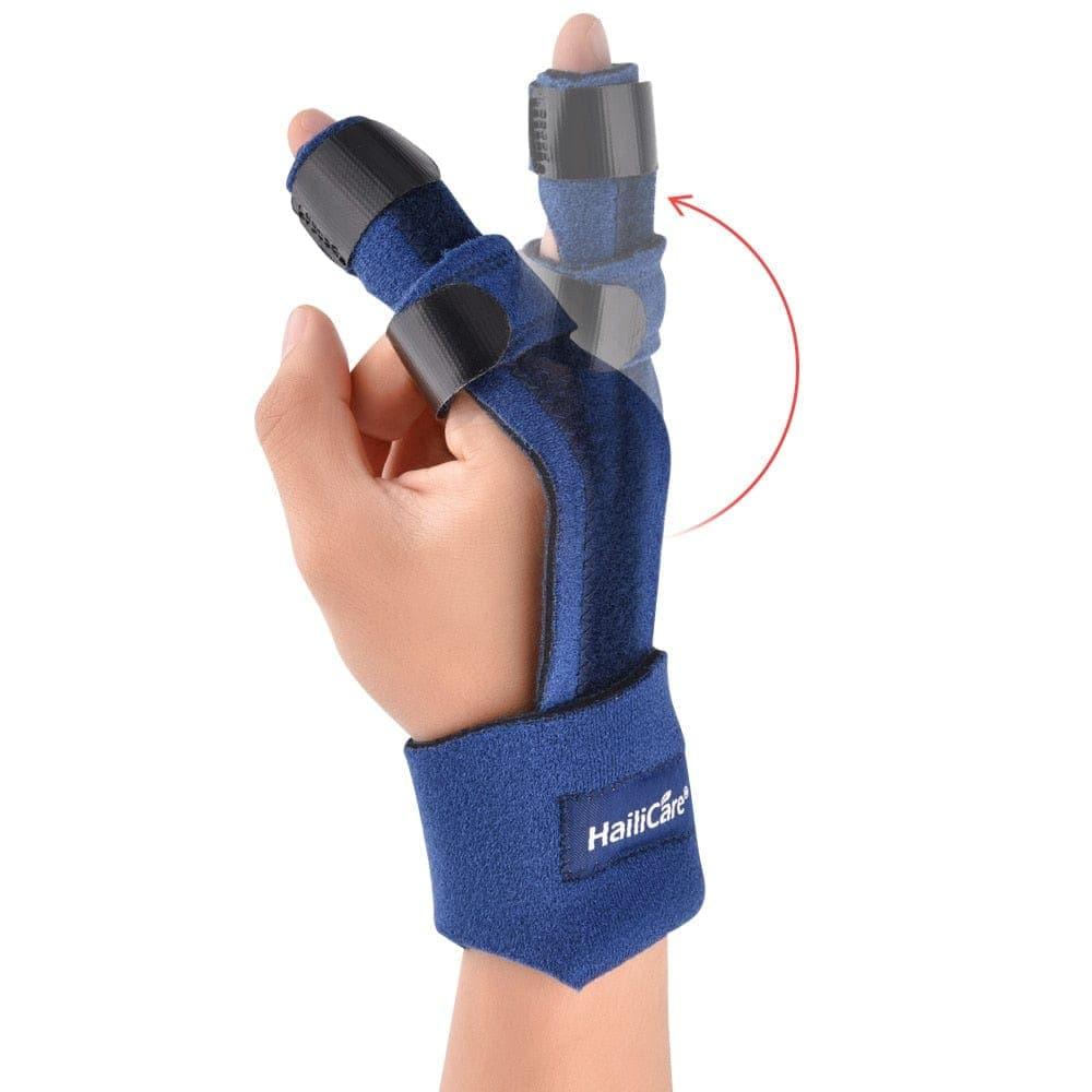 Finger Corrector Brace Stabilizer Adjustable Guard Support Splint Arthritis Tendonitis Sprained Pain Relief Rehabilitation Belt - Ammpoure Wellbeing