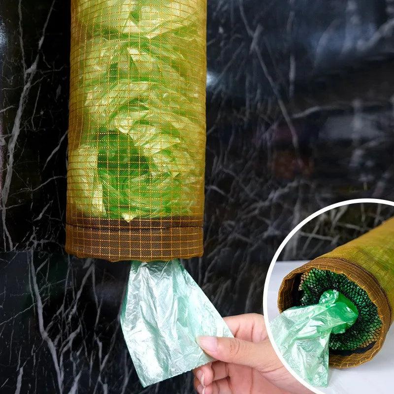 Garbage Bag Storage Kitchen Garbage Organizer Plastic Bag Holder Organizing Hanging Garbage Collection Storage Bag - Ammpoure Wellbeing