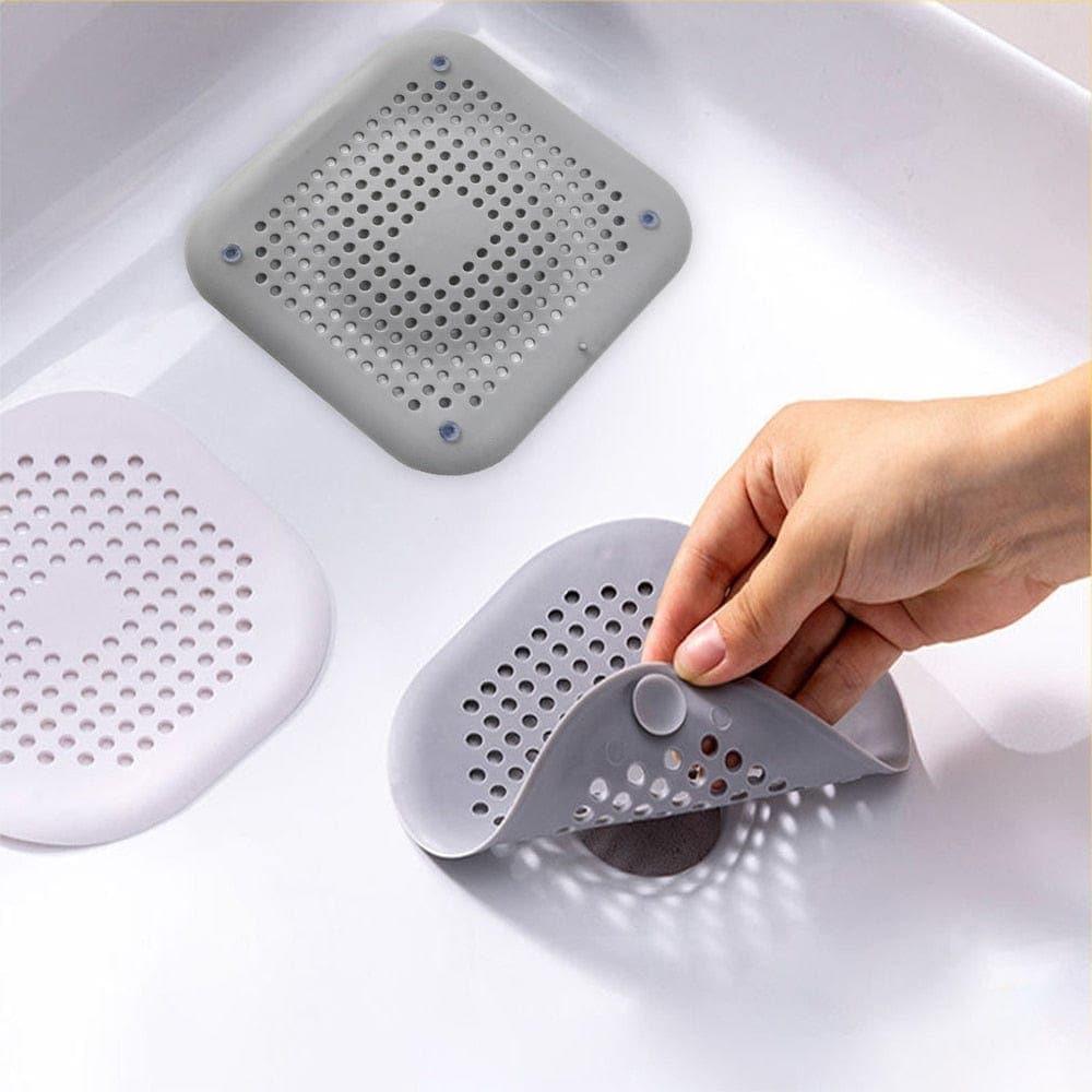 Hair Filter Sink Anti - blocking Strainer Bathtub Shower Floor Drain Stopper Silicone Kitchen Deodorant Plug Bathroom Accessories - Ammpoure Wellbeing