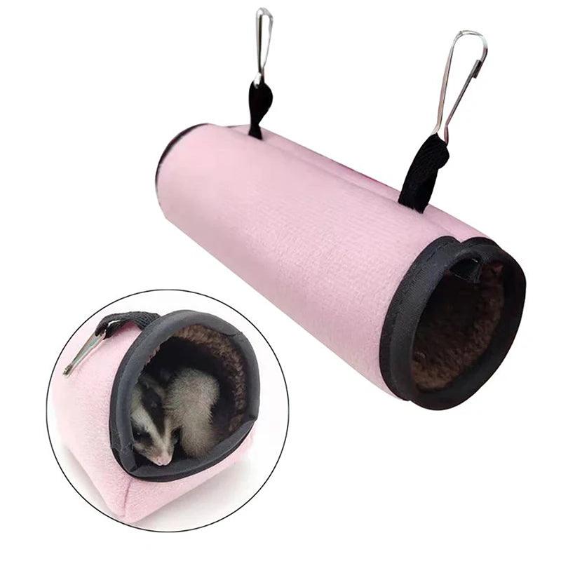 Hamster Cage Ferret Tunnel Hammock For Rat Warm Hamster Tube Toy Hanging Bed Cage For Hamster Rabbit Guinea Pig Small Animals - Ammpoure Wellbeing