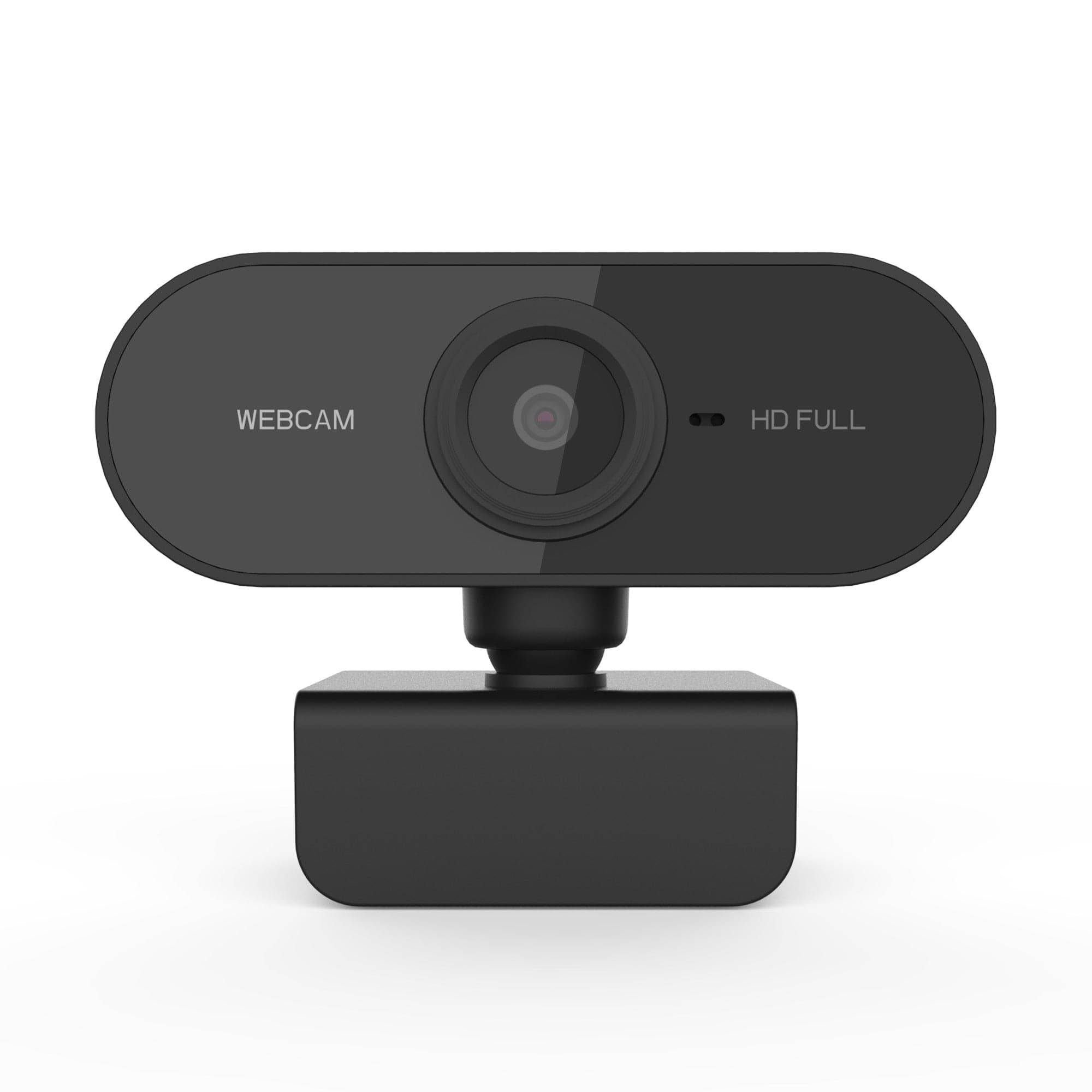 HD 1080P Webcam Mini Computer PC WebCamera With USB Plug Rotatable Cameras For Live Broadcast Video Calling Conference Work - Ammpoure Wellbeing