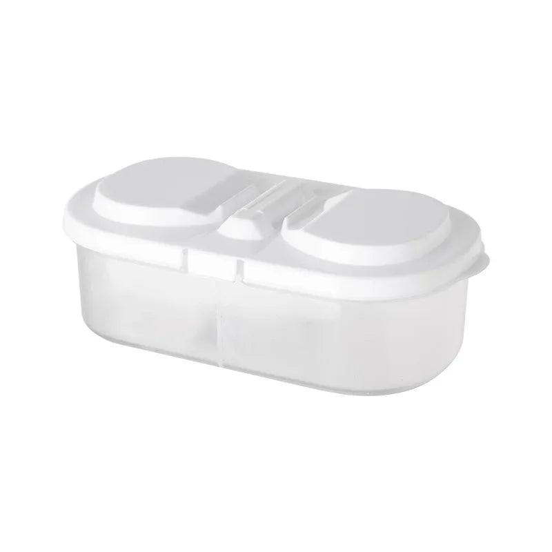 Healthy Plastic Food Container Portable Lunch Box Capacity Camping Picnic Food Fruit Container Storage Box for kids Dinnerware - Ammpoure Wellbeing