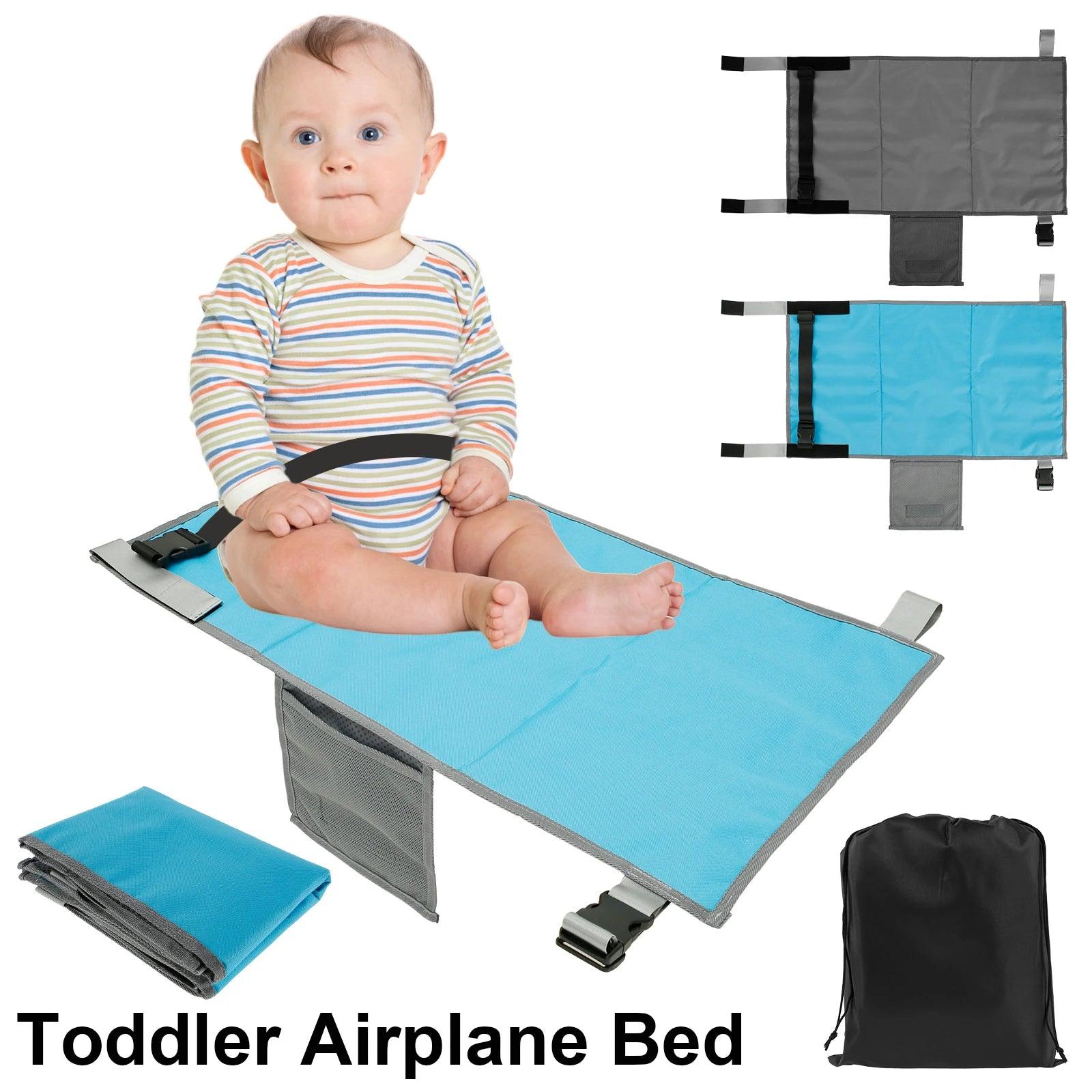 Kids Travel Airplane Bed Toddler Airplane Seat Extender Leg Rest Portable Foot Hammock Kids Bed Children Pedals Beds For Kids - Ammpoure Wellbeing