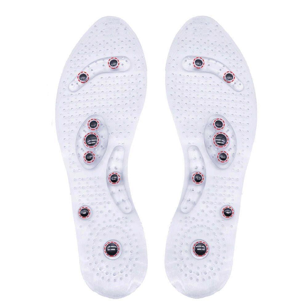Magnetic Massage Insoles (Pair) for Weight Loss Unisex - Ammpoure Wellbeing