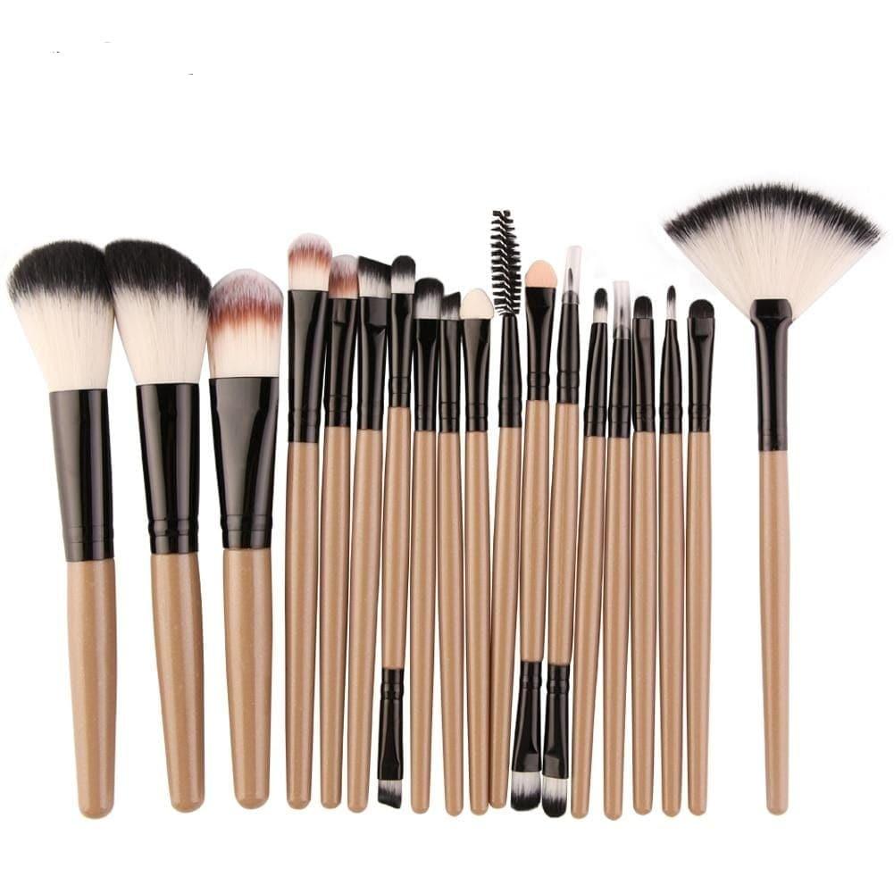 Makeup Brushes Tool Set 6/15/18/20Pcs - Ammpoure Wellbeing