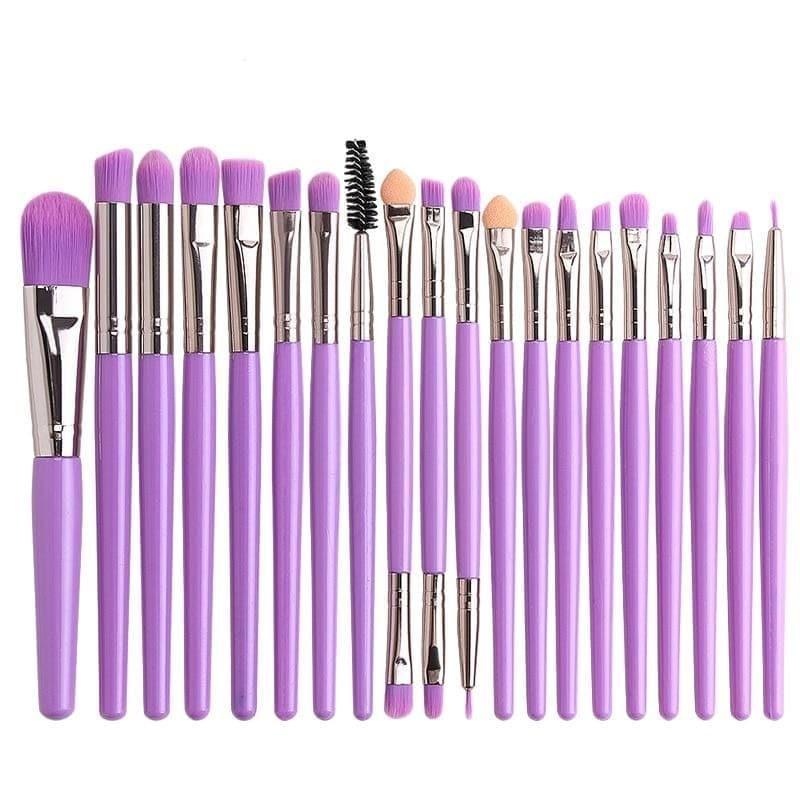 Makeup Brushes Tool Set 6/15/18/20Pcs - Ammpoure Wellbeing