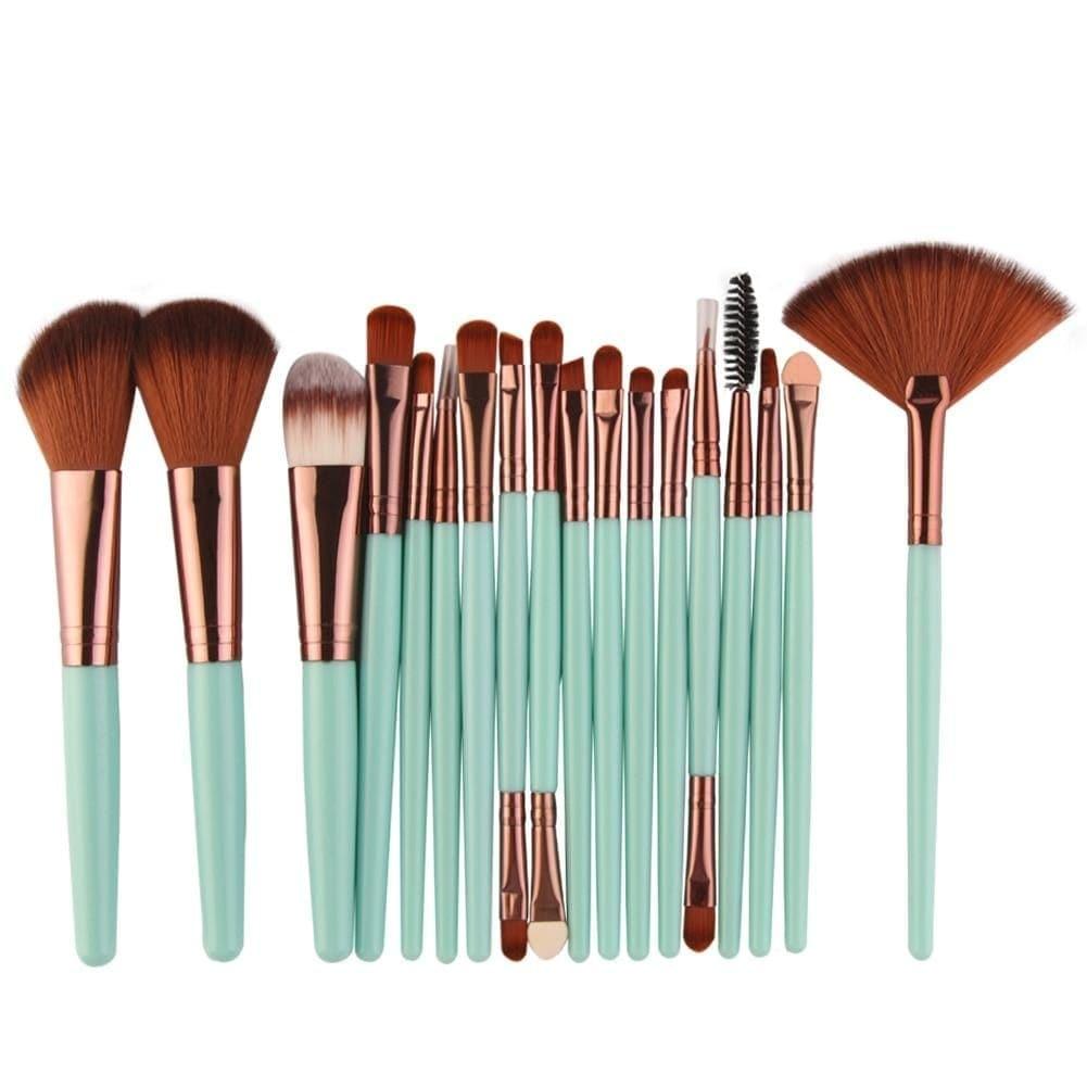 Makeup Brushes Tool Set 6/15/18/20Pcs - Ammpoure Wellbeing