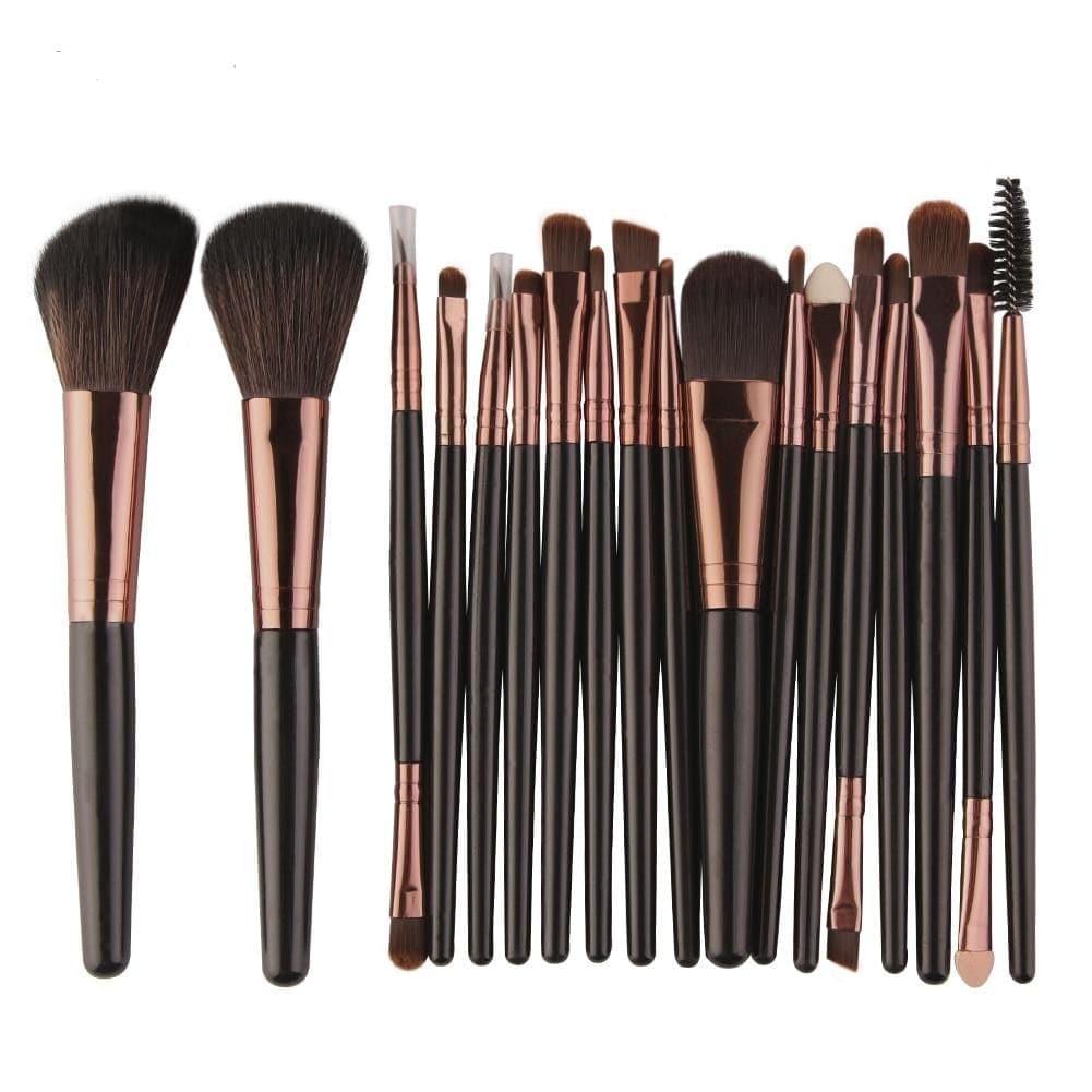 Makeup Brushes Tool Set 6/15/18/20Pcs - Ammpoure Wellbeing