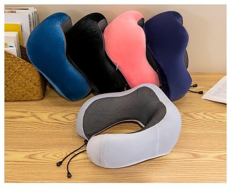 Memory Foam U Shaped Pillow Neck Pillow Nap Cervical Pillow Nap Pillow Neck Pillow U Shaped Pillow for Airplane Sleeping by Car - Ammpoure Wellbeing