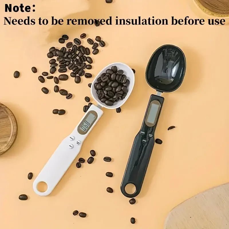 Mini Spoon Scale Digital Kitchen Scale Electronic LCD Food Scale 0.1 - 500g Cooking Flour Milk Coffee Powder Weight Measure Spoon - Ammpoure Wellbeing