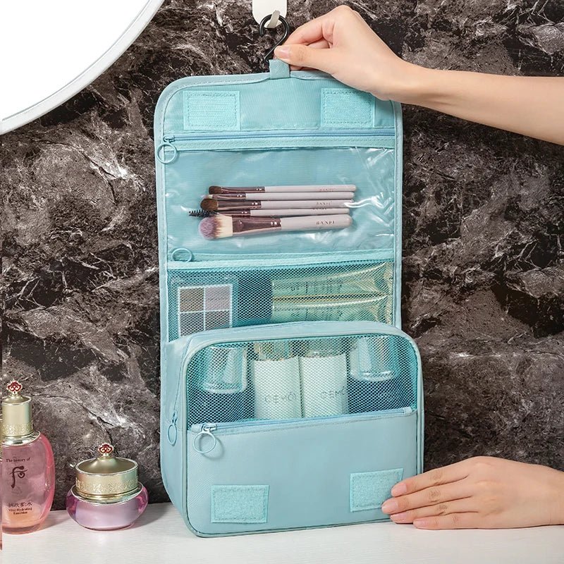 Multifunctional Travel hook wash bag cosmetics storage bag - Ammpoure Wellbeing