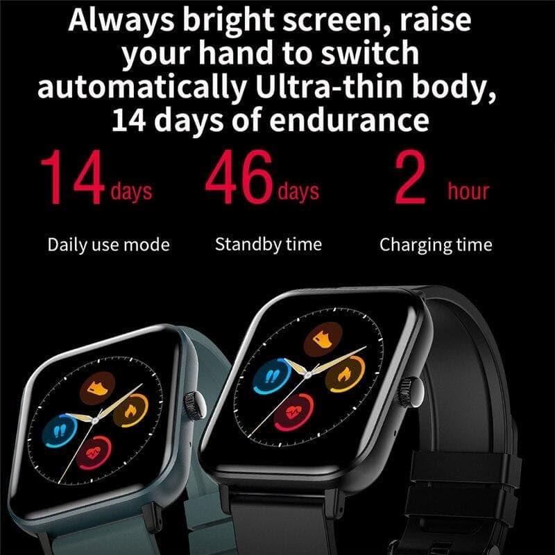 New Smart Watch for Men Women - Heart Rate, Oxygen Monitor - Ammpoure Wellbeing