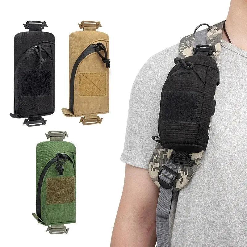 Outdoor Shoulder Strap Bag Backpack Sundries Accessories Pouch 900D Nylon EDC Tactical Molle Medical Bag Travel Hiking Hunting - Ammpoure Wellbeing