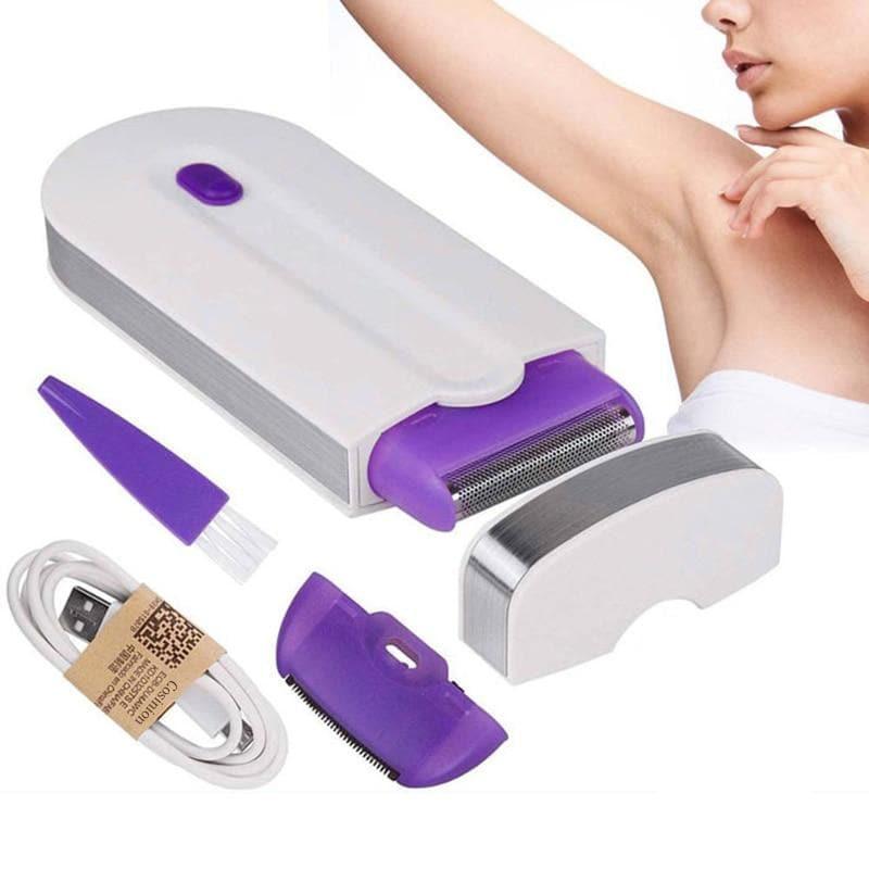 Painless Hair Removal Laser Kit - Touch Epilator, USB Rechargeable - Ammpoure Wellbeing