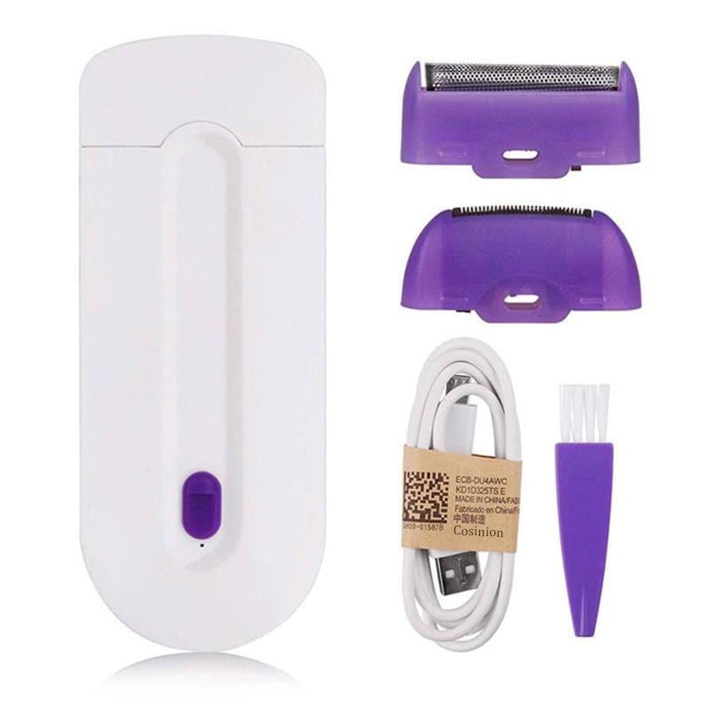 Painless Hair Removal Laser Kit - Touch Epilator, USB Rechargeable - Ammpoure Wellbeing