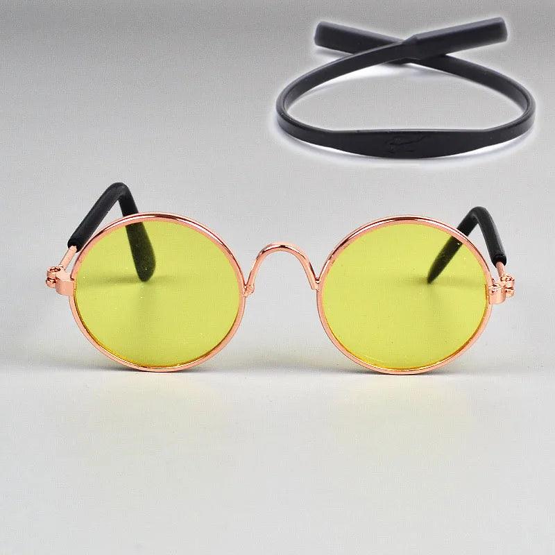 Pet Accessories Cat Glasses Non - slip Kitten Glasses Small Dog Sunglasses Puppy Kitty Cat Sunglasses Cosplay Costume Photos Props - Ammpoure Wellbeing