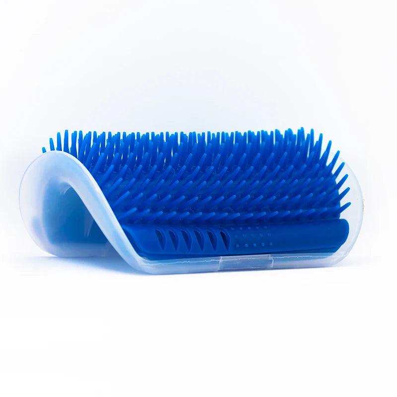 Pet Brush Comb Play Cat Toy Softer Cat Self Groomer Massage Comb with Catnip Cat Face Scratcher for Kitten Puppy Cat Accessories - Ammpoure Wellbeing