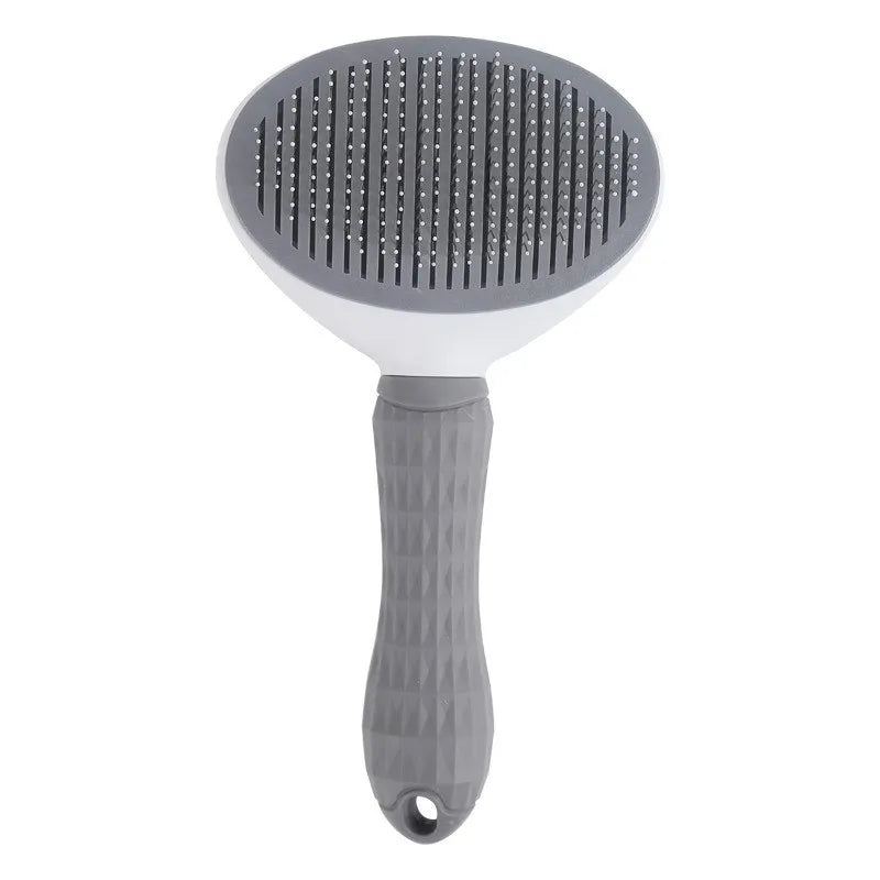 Pet Dog Brush Cat Comb Self Cleaning Pet Hair Remover Brush For Dogs Cats Grooming Tools Pets Dematting Comb Dogs Accessories - Ammpoure Wellbeing