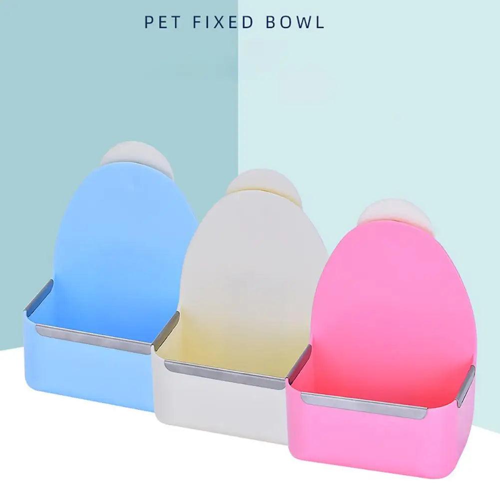 Pet Food Bowl Fixed Large - capacity Anti - drop Impact - resistant Feeder Bowl For Rabbit Guinea Pig Chinchilla - Ammpoure Wellbeing