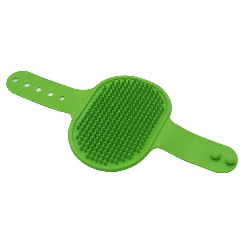 Pet shower brush silicone dog scrub massage brush cat cleaning shower gloves brush pet supplies - Ammpoure Wellbeing