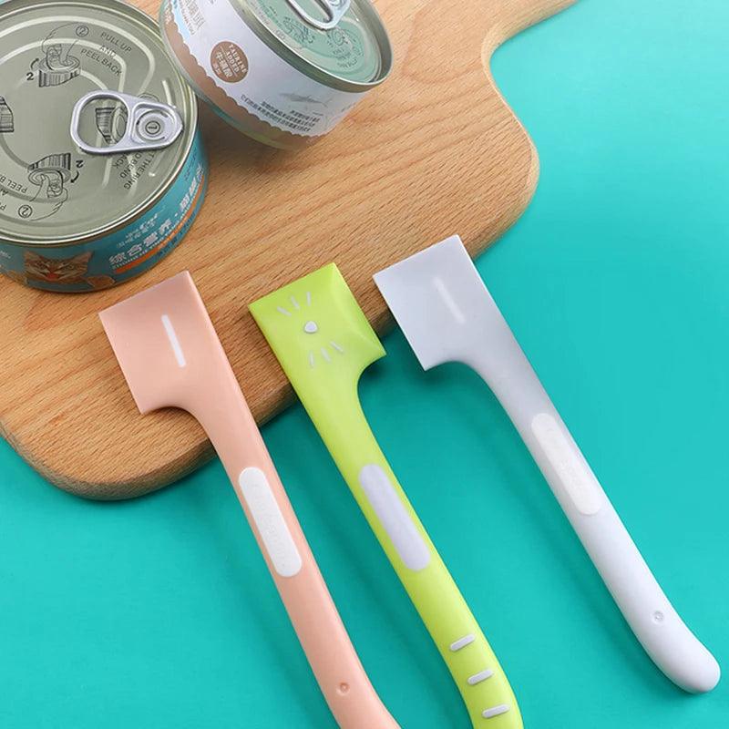 Pets Tableware Canned Spoons for Cats Dogs Wet Food for Pets Feeding Stirring Spoons with Long Handles Accessories Feeder Shovel - Ammpoure Wellbeing