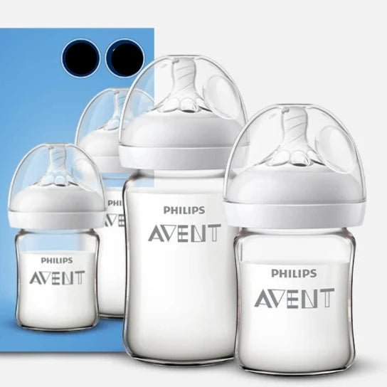 PHILIPS AVENT Newborn baby Wide caliber High borosilicate glass feeder Anti choking Anti - Colic 0 - 6 months or more 160ml 240ml - Ammpoure Wellbeing