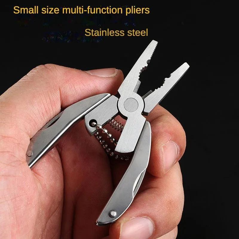 Portable Pocket Multitool 420 Stainless Steel Multitool Pliers Knife Screwdriver for Outdoor Survival Camping Hunting and Hiking - Ammpoure Wellbeing