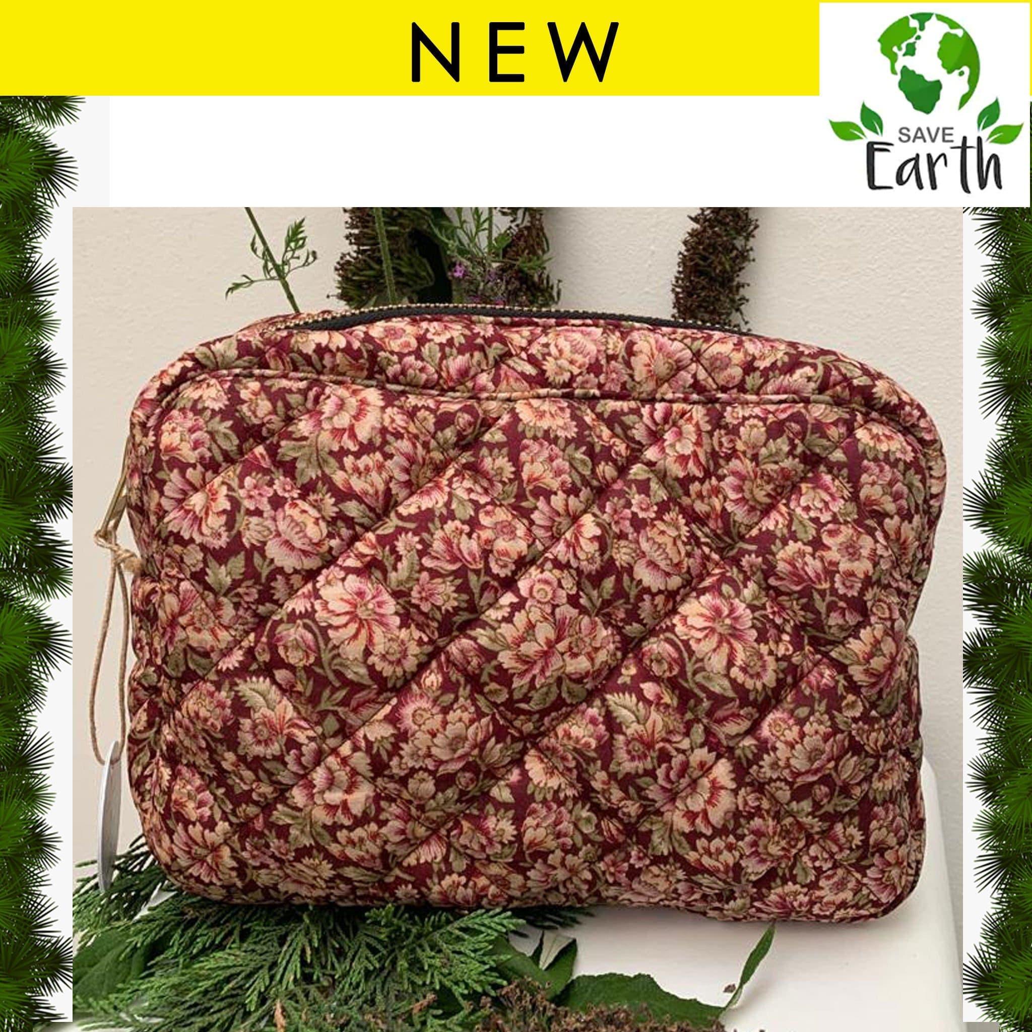 Premium Recycled Silk Washbag (One - Off Print) All - Ammpoure Wellbeing