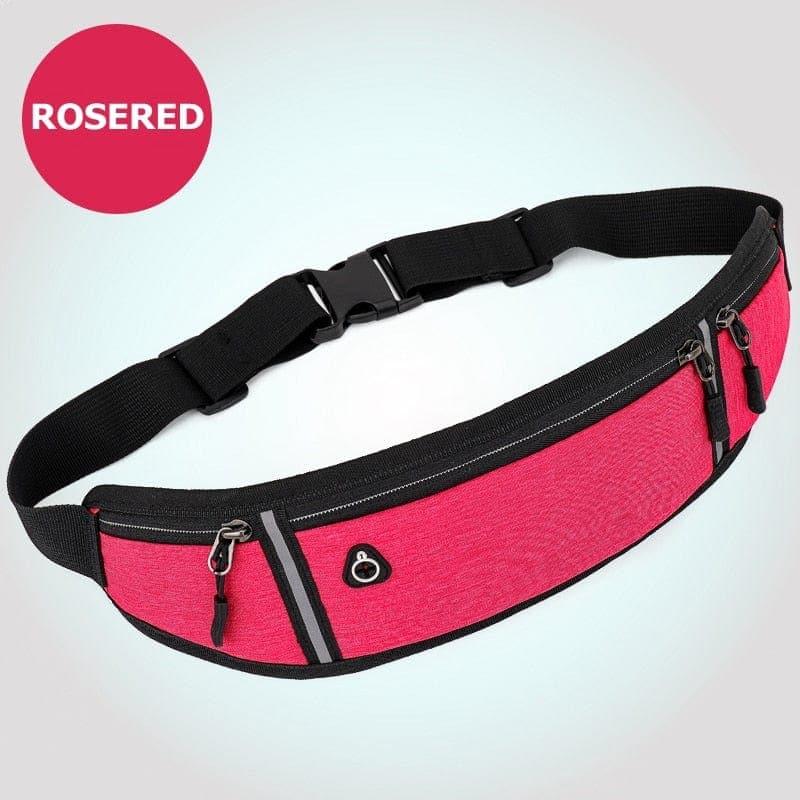 Professional Running Waist Bag Sports, Bumbag Mobile Phone Case Men Women Hidden Pouch Gym SportsBags Running Belt Waist Pack - Ammpoure Wellbeing