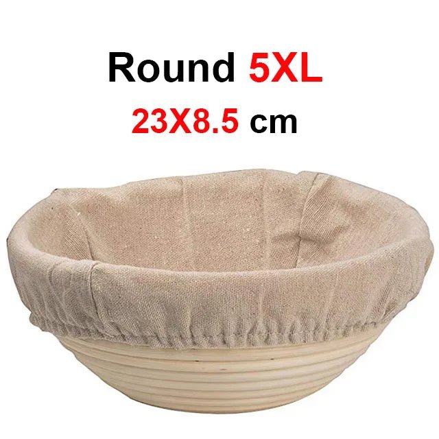 Rattan Bread Proofing Basket Natural Oval Rattan Wicker Dough Fermentation Sourdough Banneton Bread Basket - Ammpoure Wellbeing