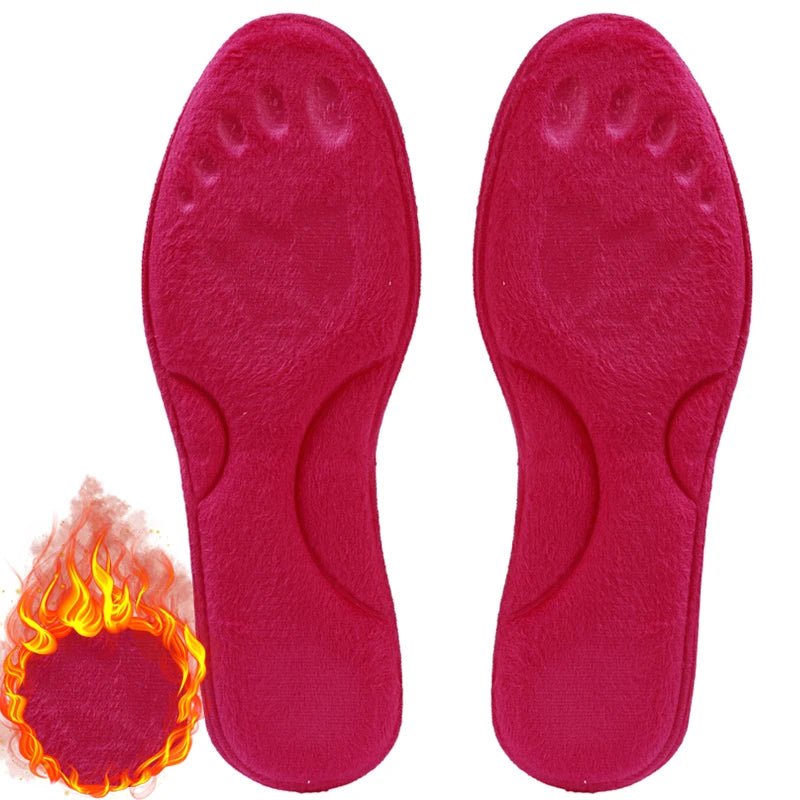 Self - heated Insoles Feet Massage Thermal Thicken Insole Memory Foam Shoe Pads Winter Warm Men Women Sports Shoes Pad Accessories - Ammpoure Wellbeing