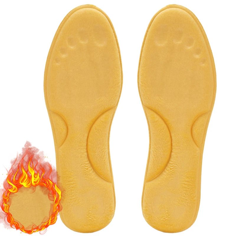 Self - heated Insoles Feet Massage Thermal Thicken Insole Memory Foam Shoe Pads Winter Warm Men Women Sports Shoes Pad Accessories - Ammpoure Wellbeing