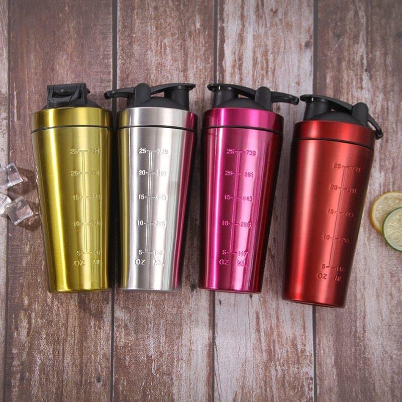 Shaker Flask Gym Sport, Milkshake, Mixer Water - Ammpoure Wellbeing