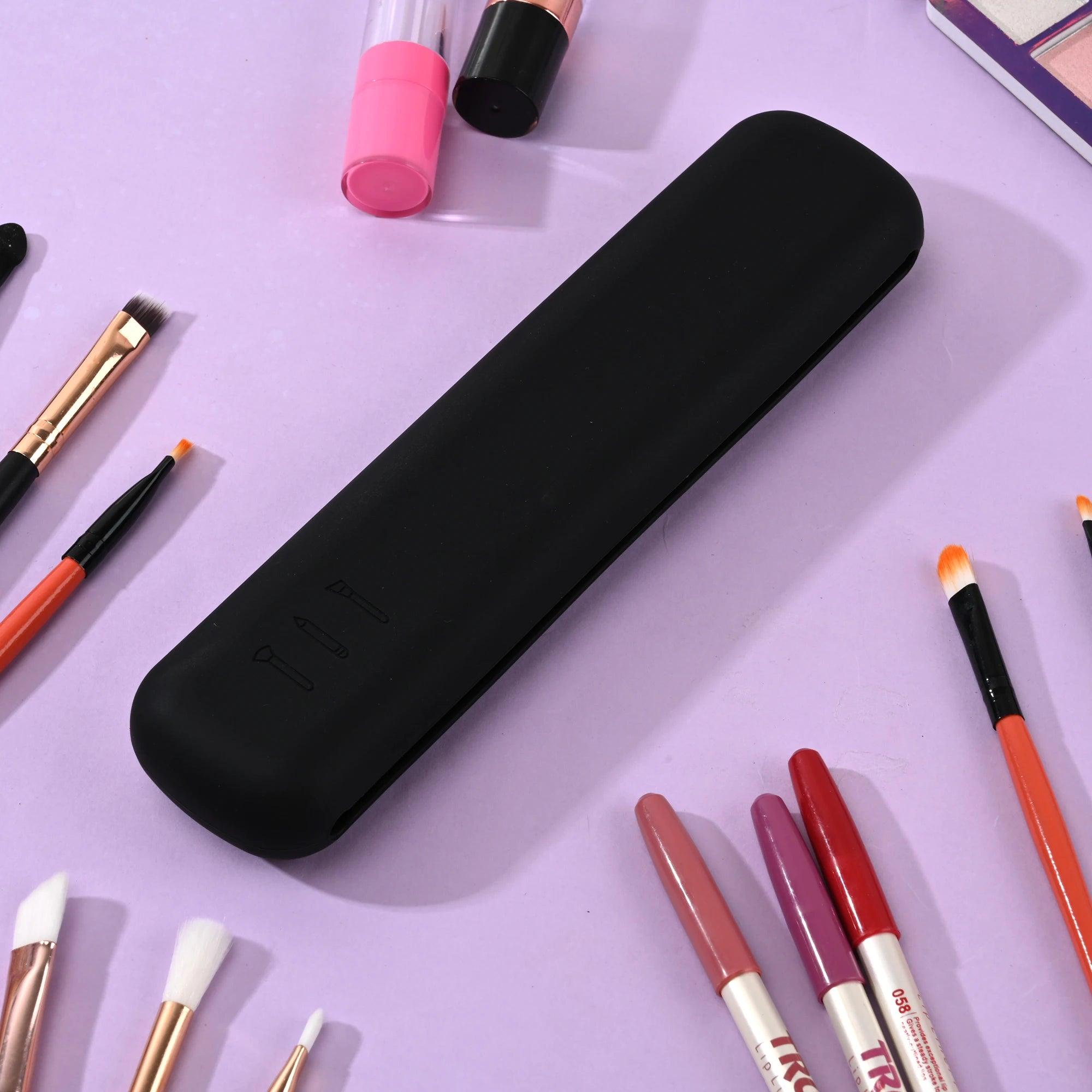 Silicone Makeup Brush Travel Case Waterproof Makeup Brush Travel Holder For All Brushes Sac De Rangement Fast Drop Shipping - Ammpoure Wellbeing