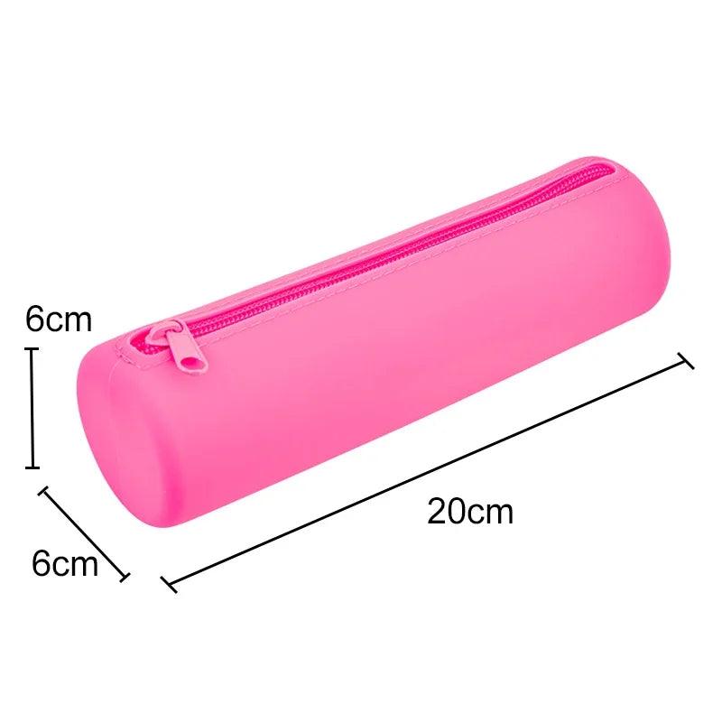 Small Square Silicone Cosmetic Storage Bag Large Capacity Travel Makeup Brush Holder Portable Cosmetic Waterproof Organizer - Ammpoure Wellbeing